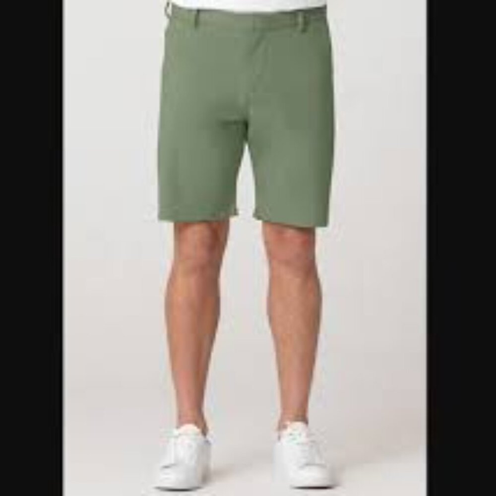 Swet Tailor EveryDay Chino Short in Deep Sage Green Mens Sz30 everyday Short NWT